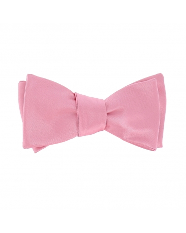 Noeud Papillon à Nouer Rose Premium