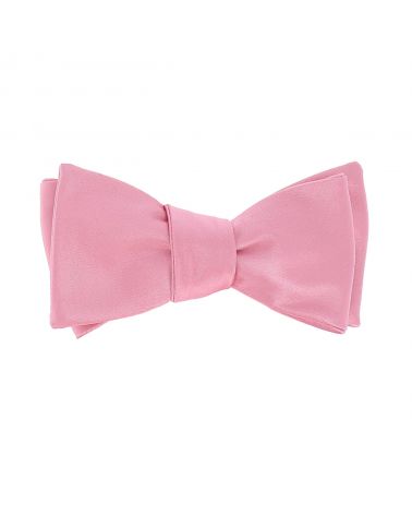 Noeud Papillon à Nouer Rose Premium