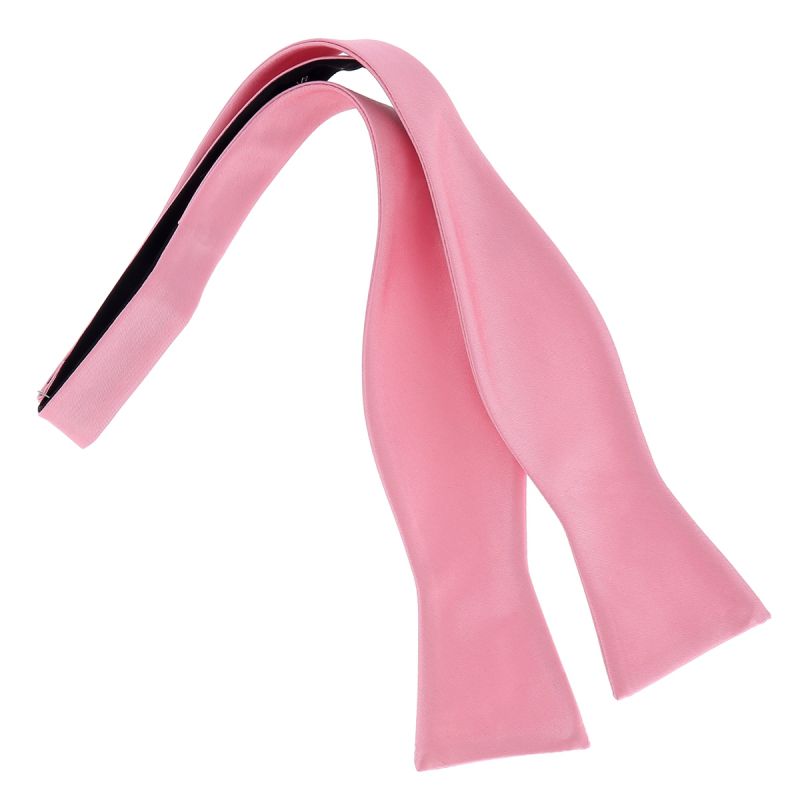 Noeud Papillon à Nouer Rose Premium