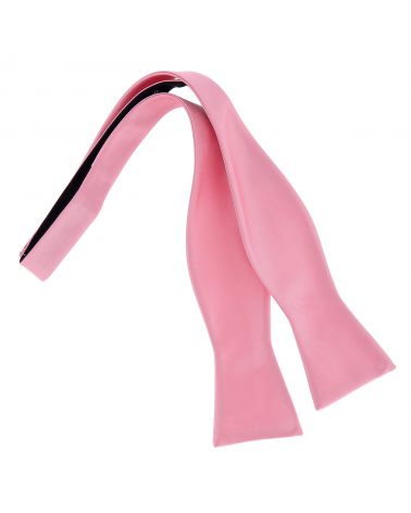 Noeud Papillon à Nouer Rose Premium