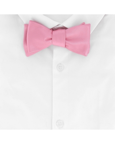 Noeud Papillon à Nouer Rose Premium