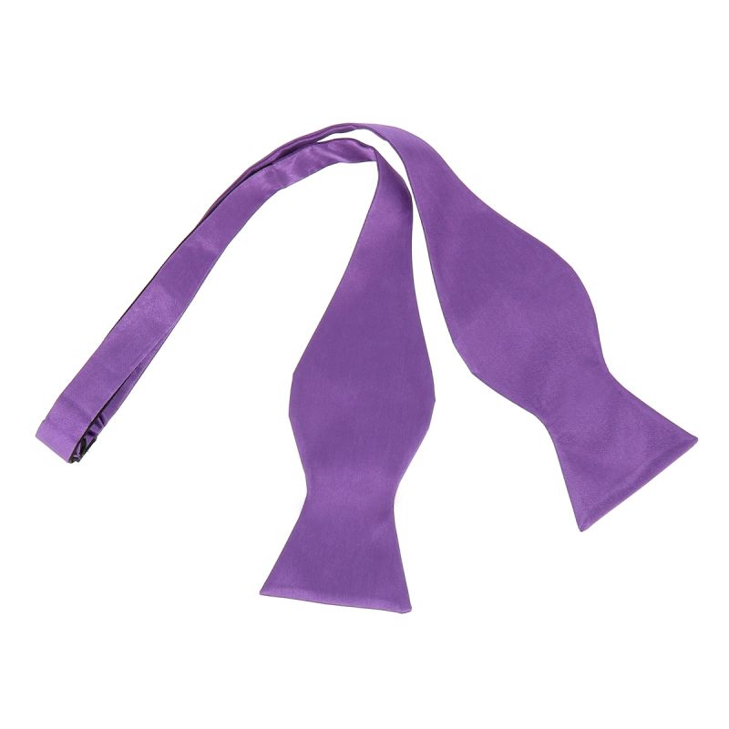 Noeud Papillon à Nouer Violet clair