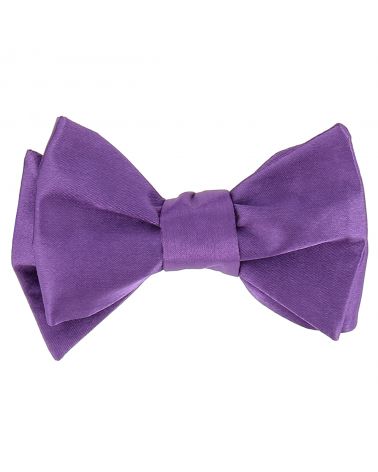 Noeud Papillon à Nouer Violet clair