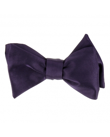 Noeud Papillon à Nouer Violet