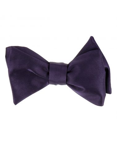 Noeud Papillon à Nouer Violet