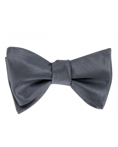 Noeud Papillon à Nouer Gris anthracite