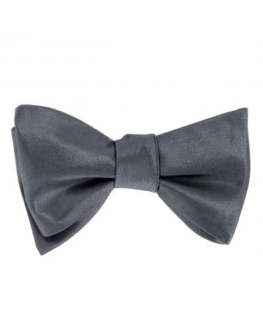 Noeud Papillon à Nouer Gris anthracite