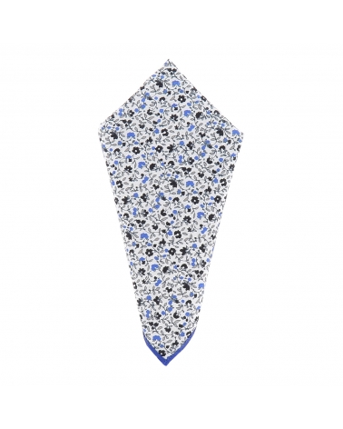 Pochette Costume Liberty Bleu