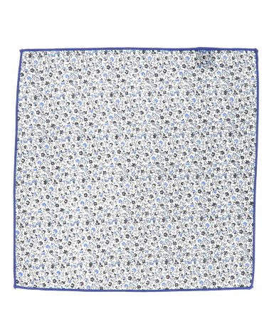 Pochette Costume Liberty Bleu