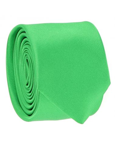 Cravate Slim Verte