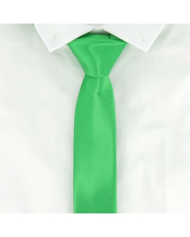 Cravate Slim Verte