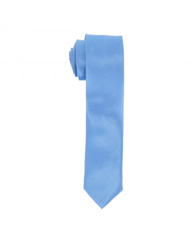 Cravate Slim Bleue