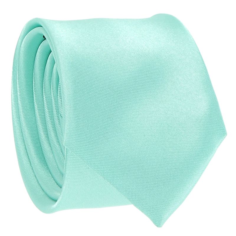 Cravate Slim Vert d'eau