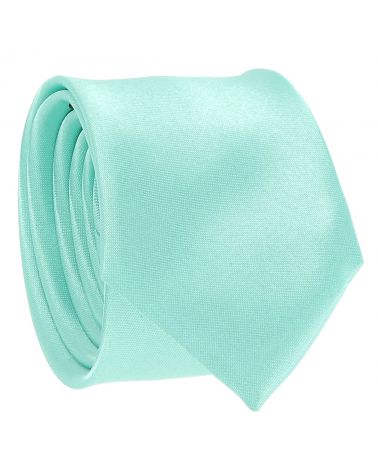 Cravate Slim Vert d'eau