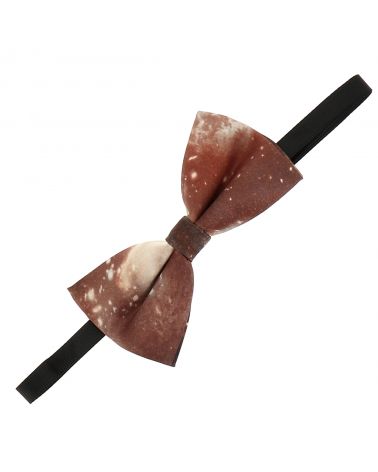 Noeud Papillon Cosmos Marron