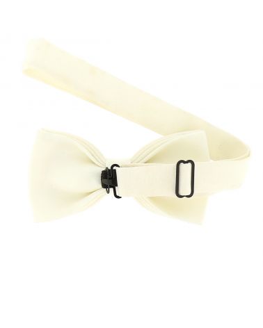 Noeud Papillon Moustache Blanc et Noir