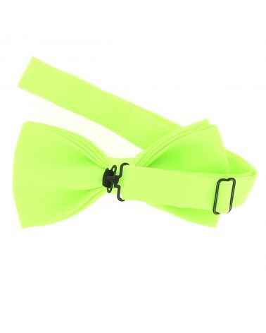 Noeud Papillon Moustache Vert fluo et Vert