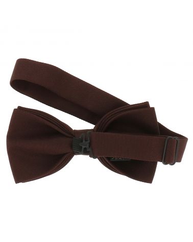 Noeud Papillon Moustache Marron et Gris