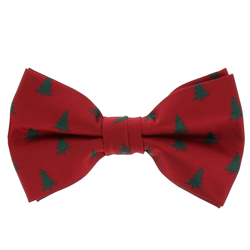 Noeud Papillon Noël Sapins