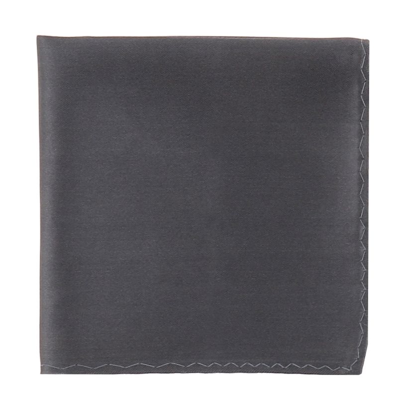 Pochette Costume Gris Anthracite