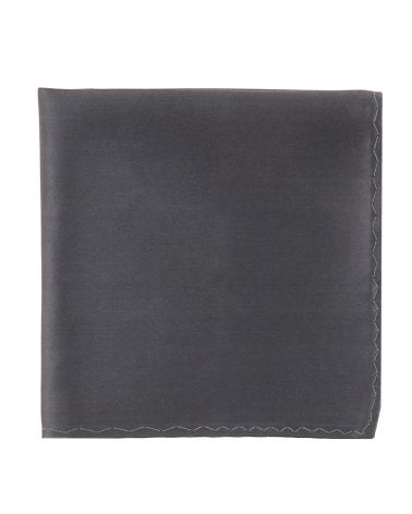 Pochette Costume Gris Anthracite
