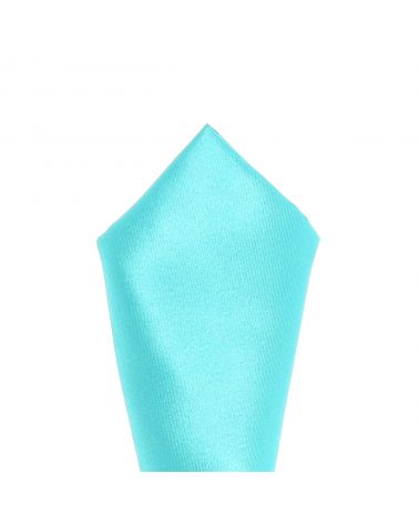 Pochette Costume Bleu Turquoise