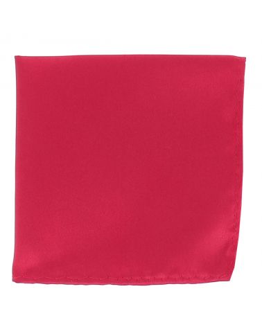 Pochette Costume Rose Framboise