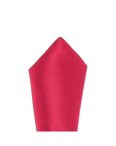 Pochette Costume Rose Framboise