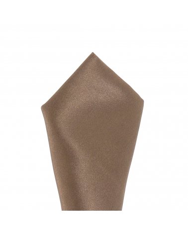 Pochette Costume Taupe