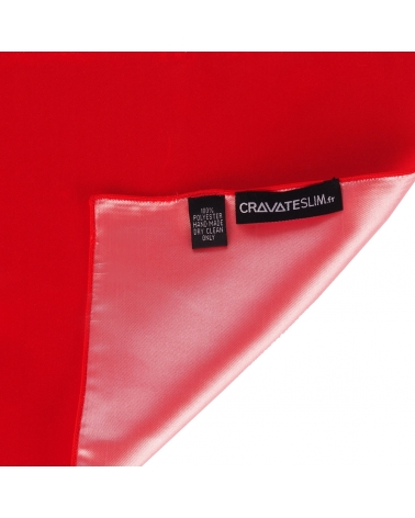 Pochette Costume Rouge Premium