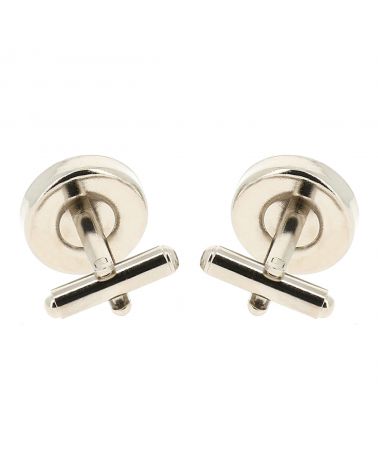 Bouton de Manchette Gris moyen