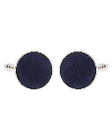 Bouton de Manchette Bleu marine