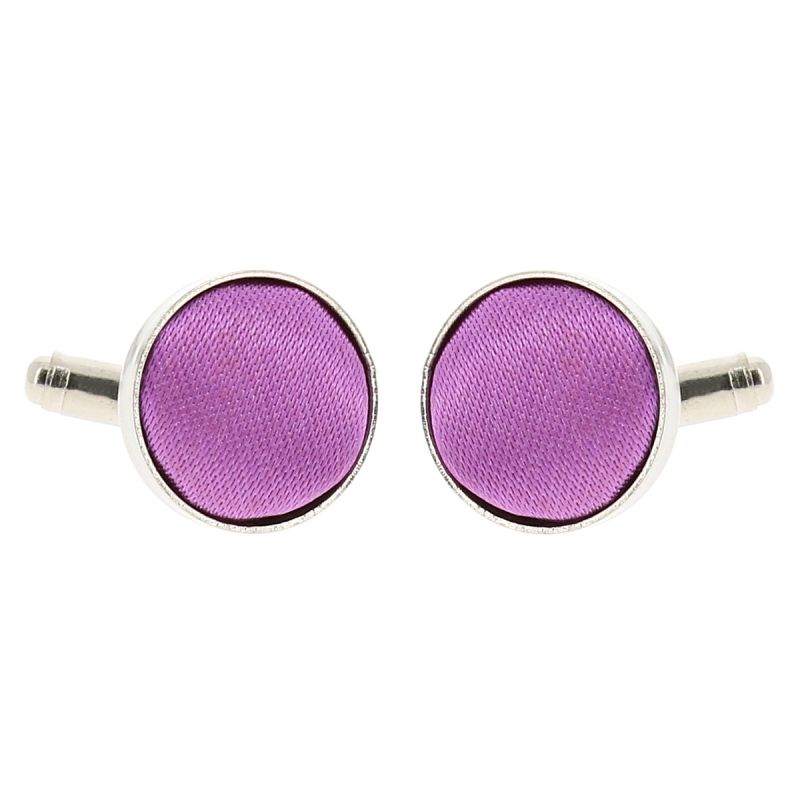 Bouton de Manchette Mauve