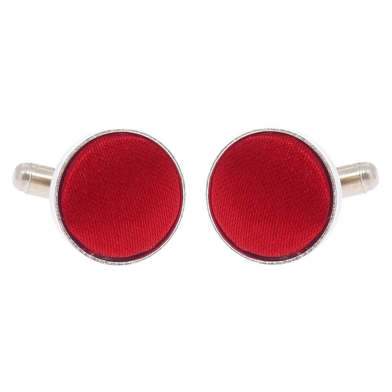 Bouton de Manchette Bordeaux