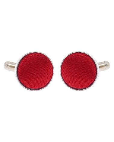 Bouton de Manchette Bordeaux