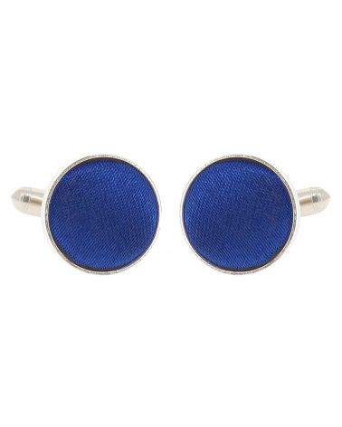 Bouton de Manchette Bleu roi