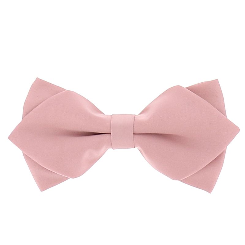 Noeud Papillon Double Rose vieilli