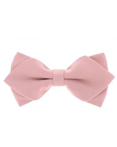 Noeud Papillon Double Rose vieilli