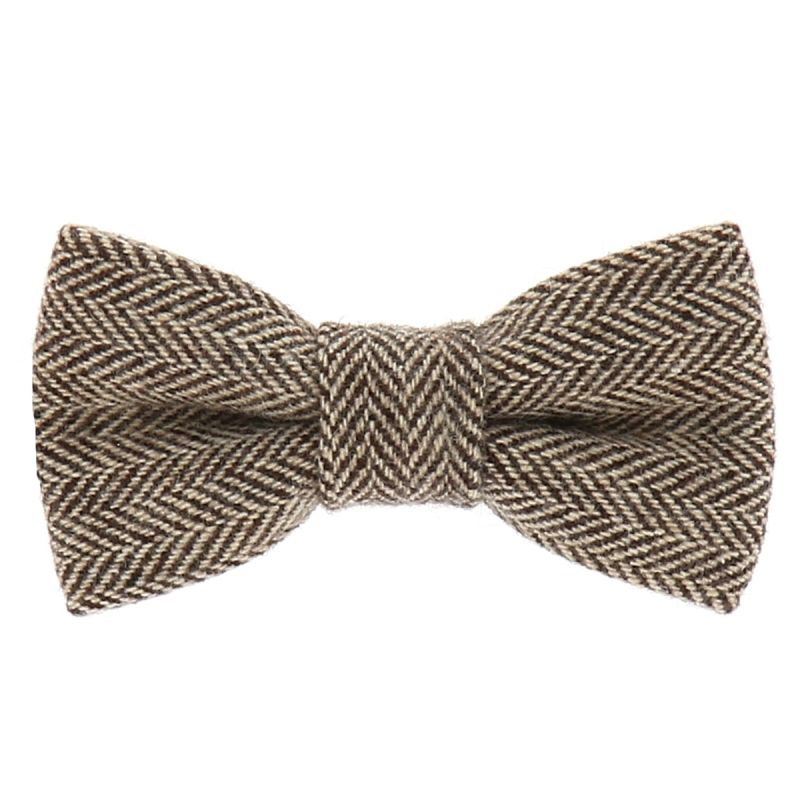 Noeud Papillon Laine Chevrons