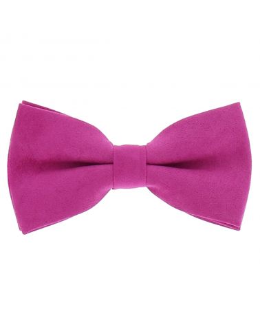 Noeud Papillon Violet Suédine