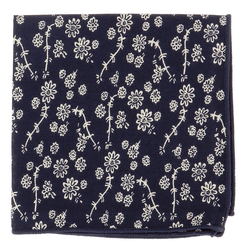 Pochette Costume Liberty Bleu marine