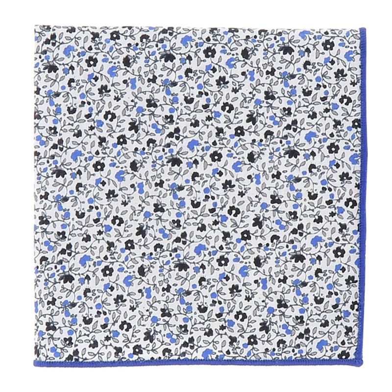 Pochette Costume Liberty Bleu