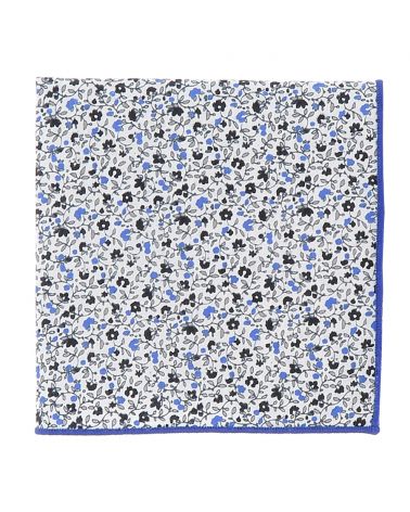 Pochette Costume Liberty Bleu