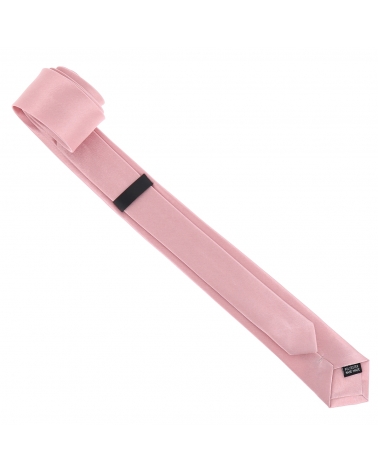 Cravate Slim Vieux rose