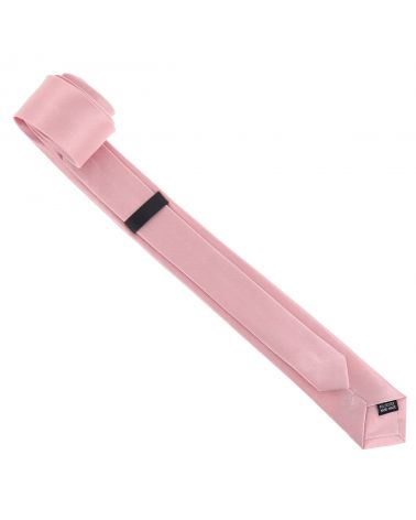 Cravate Slim Vieux rose