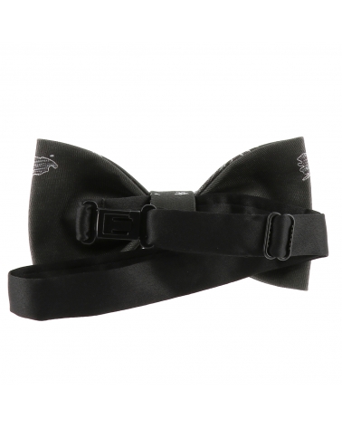 Noeud Papillon Créateur Mappemonde Noir