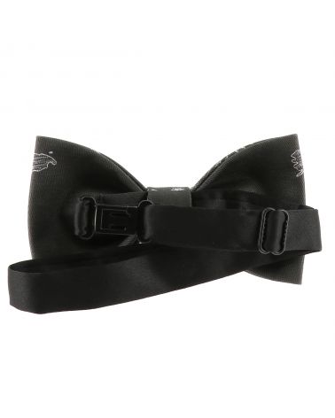 Noeud Papillon Créateur Mappemonde Noir