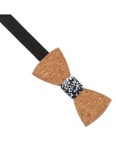 Noeud Papillon Liège Liberty Navy Mariage Champêtre