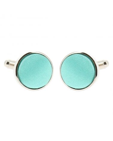 Bouton de Manchette Vert d'eau