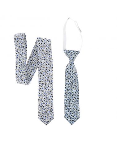 Cravate Garçon Liberty Bleu